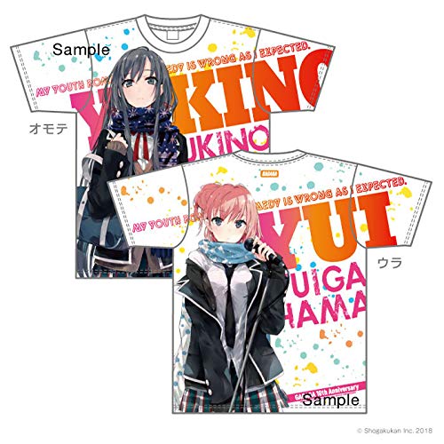 やはり俺の青春ラブコメはまちがっている。 俺ガイル Tシャツ サイズL